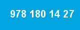 978 180 14 27 978 180 14 27